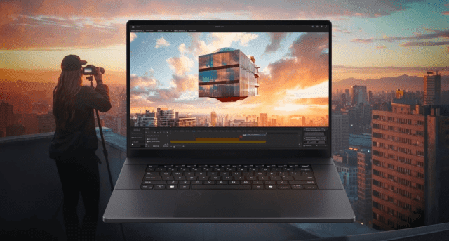 Laptop ASUS Creator, Dilengkapi APU AMD Ryzen AI 300, Tersedia Mulai $1399